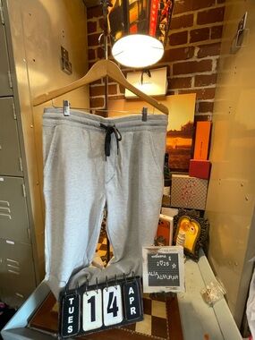 Haggar textured fleece jogger sweatpants